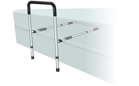 Figure 2. Bed cane placed between mattress and box spring