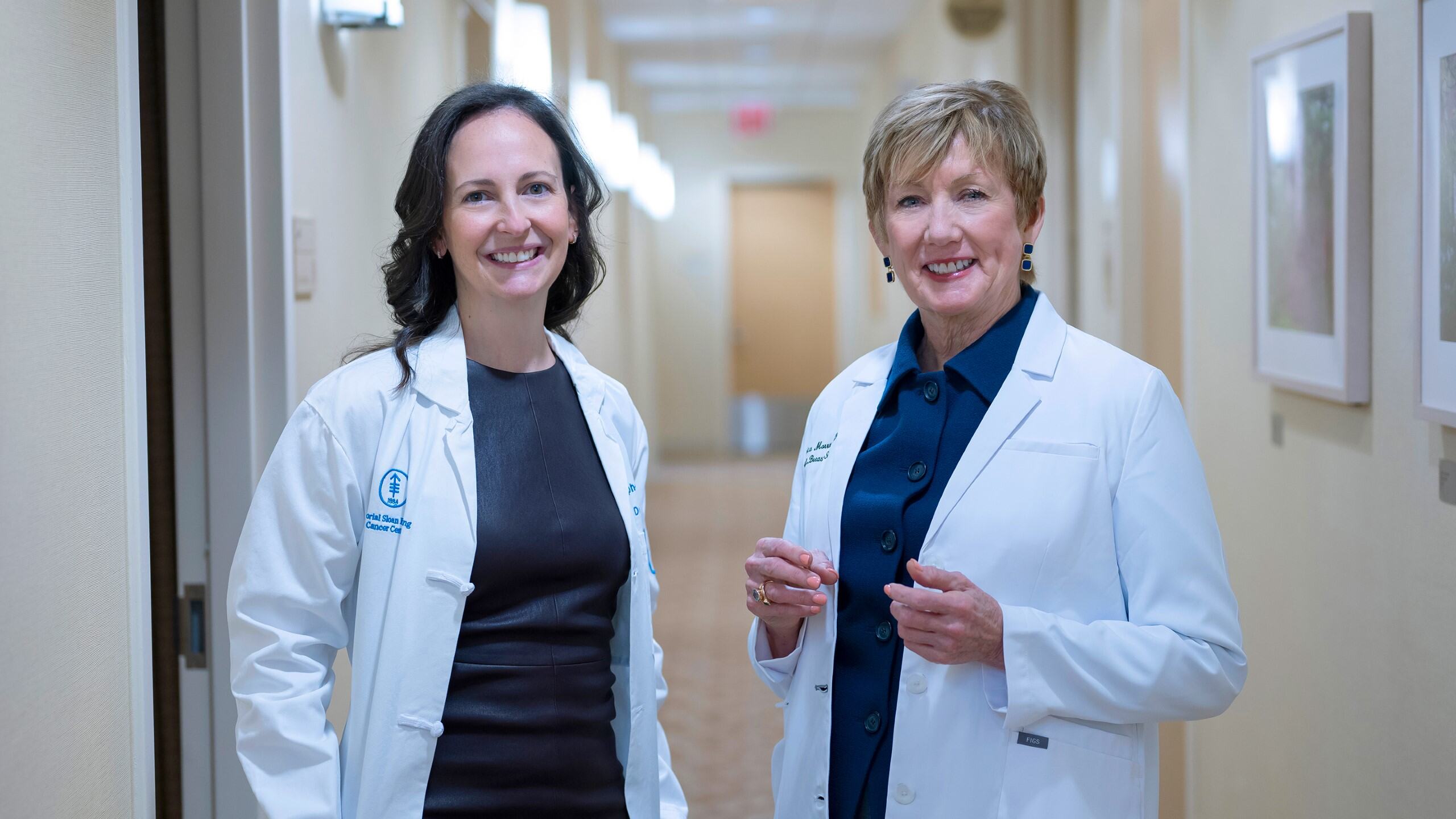 Breast surgeons Dr. Stephanie Downs-Canner and Dr. Monica Morrow