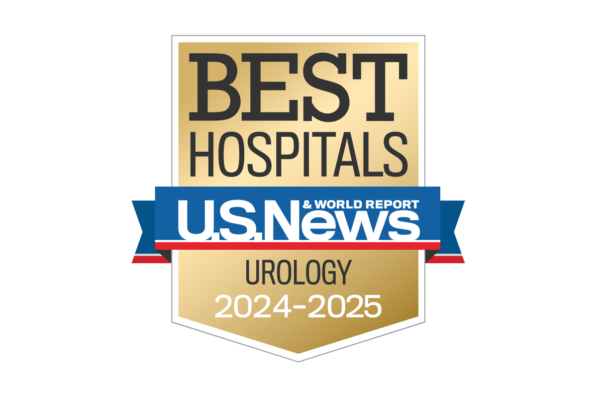 US News & World Report badge, Urology 2024-2025
