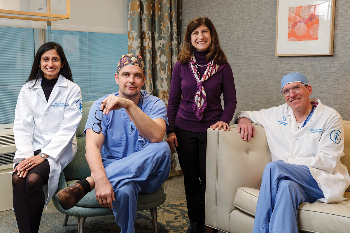 Dr. Nitya Raj, Dr. Enrico Danzer, Dr. Julia Glade Bender, and Dr. Joshua Smith