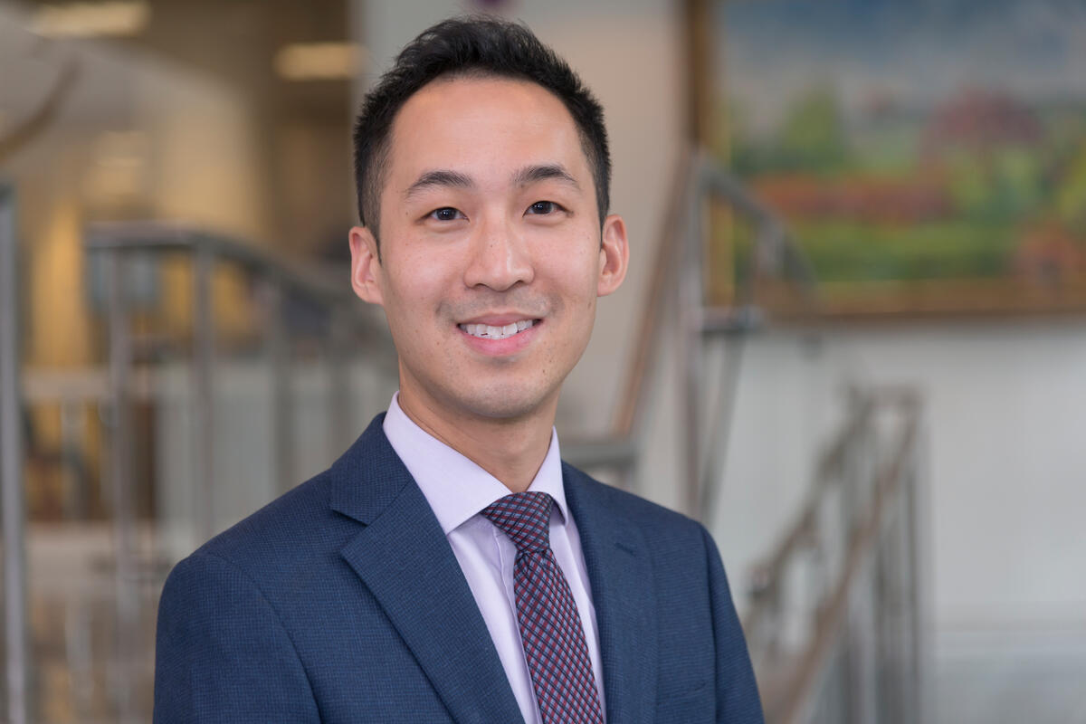 MSK Integrative Medicine Specialist Kevin Liou, MD seen smiling 