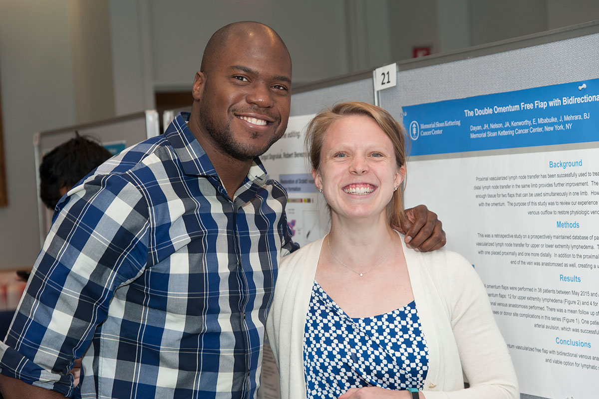 MSK is committed to diversity and inclusion in all of our laboratories. Pictured: Early career scientists at the 2017 MSK Postdoctoral Research Symposium.