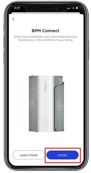 Withings BPM Connect: smart, connected Blood Pressure Monitor 