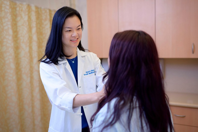 MSK medical oncologist and breast expert Sherry Shen