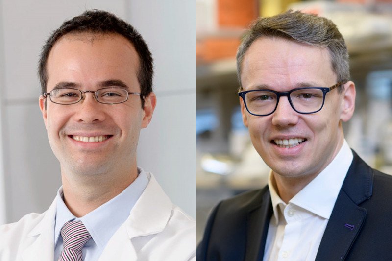 Memorial Sloan Kettering researchers Luc Morris and Nils Weinhold