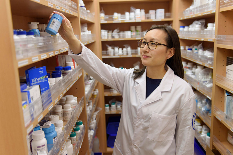 MSK pharmacist Stacy Wong