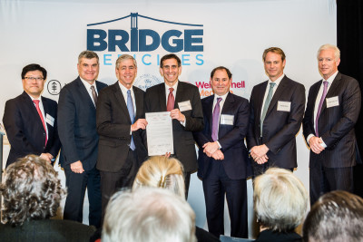 MSK, The Rockefeller University and Weill Cornell Medicine announced that they have established a new drug discovery company called Bridge Medicines. This was launched in partnership with Takeda Pharmaceutical Company Ltd.
Photo credit: Studio Brooke