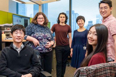 Members of the Dana Pe'er lab in the Sloan Kettering Institute