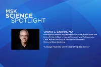 Science Spotlight lecture: Charles Sawyers, MD
