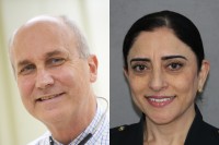 David G. Pfister, MD (left) and Sabiha Raoof, MD (right) 