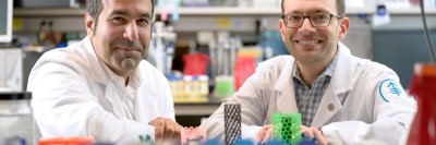 MSK researchers Kayvan Keshari, PhD, and Daniel Heller, PhD