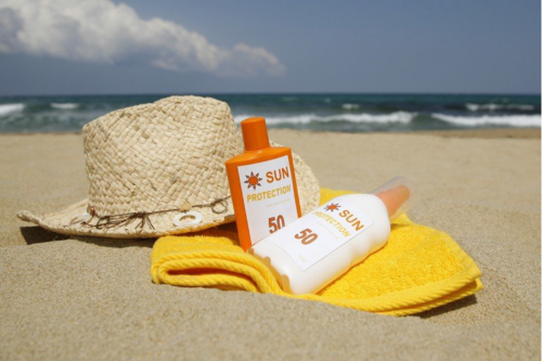 Picture of sunscreen